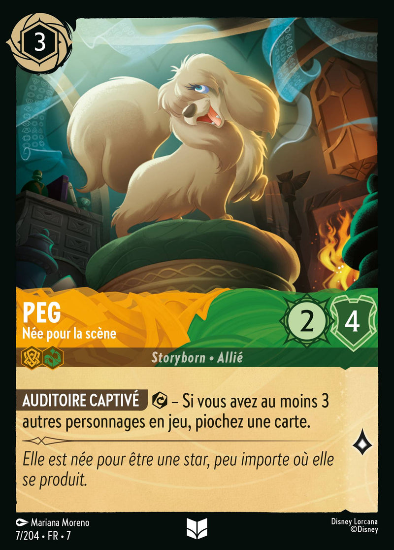 007/204 - Peg - Née pour la scène