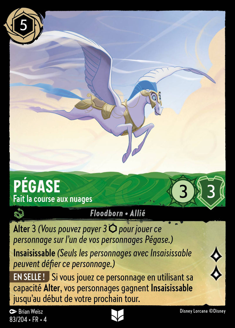 083/204 - Pégase - Fait la course aux nuages