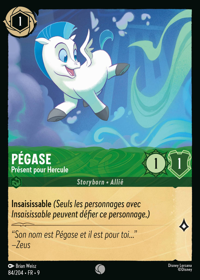 084/204 - Pégase - Présent pour Hercule