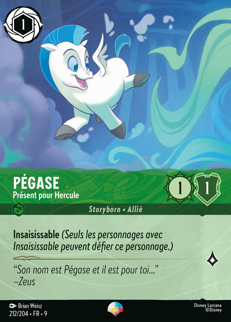 212/204 - Pégase - Présent pour Hercule