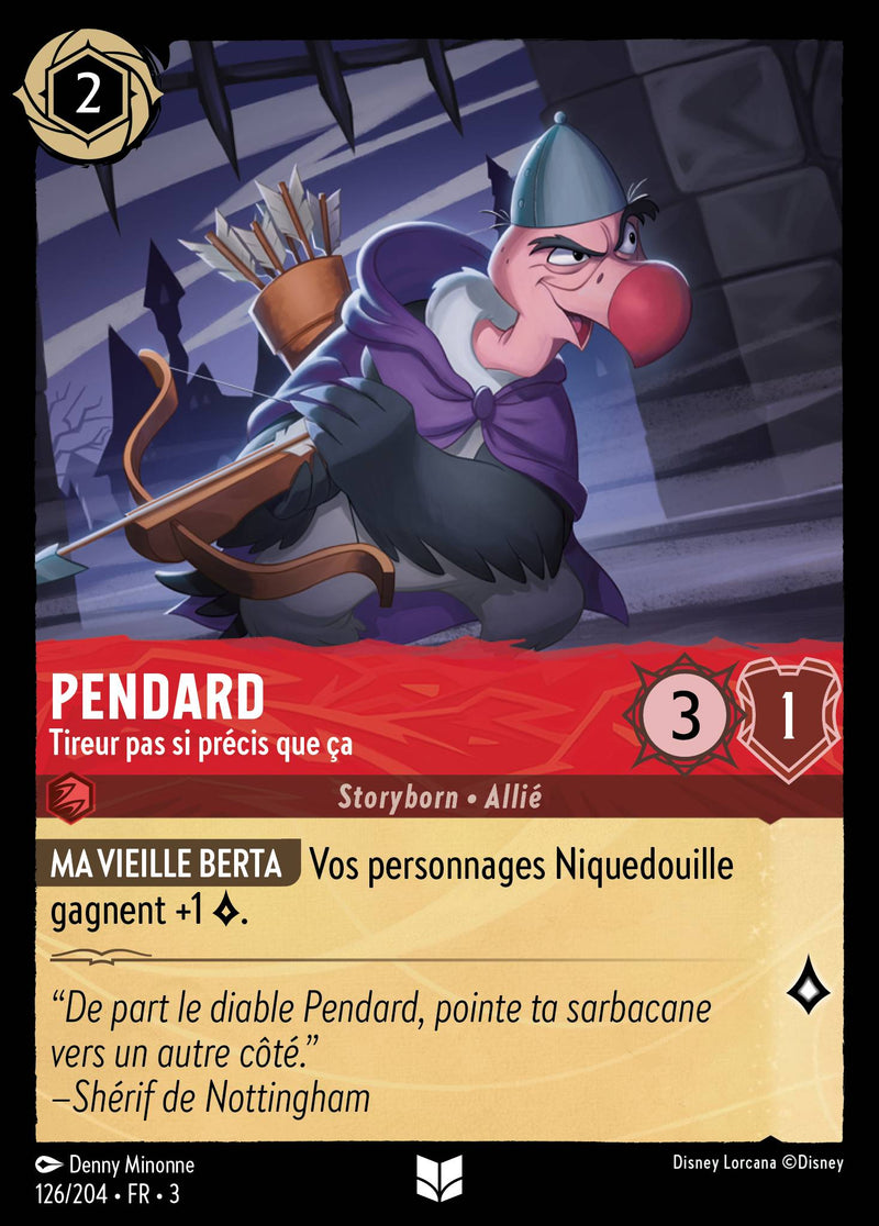 126/204 - Pendard - Tireur pas si précis que ça