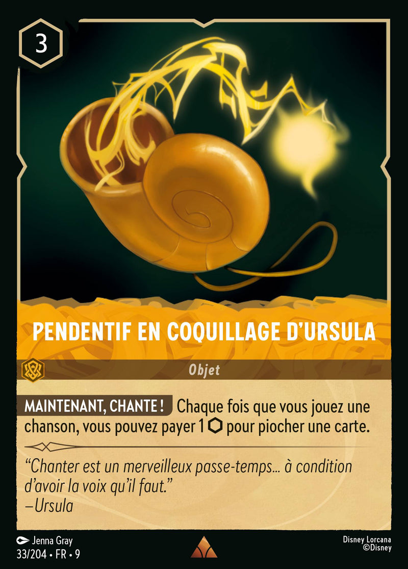 033/204 - Pendentif en Coquillage d'Ursula
