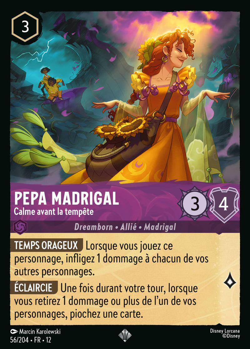 056/204 - Pepa Madrigal - Calme avant la tempête