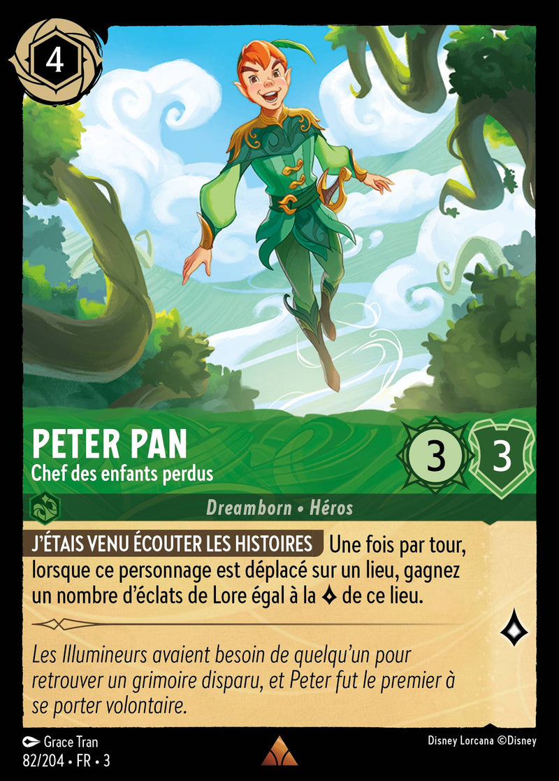 082/204 - Peter Pan - Chef des enfants perdus