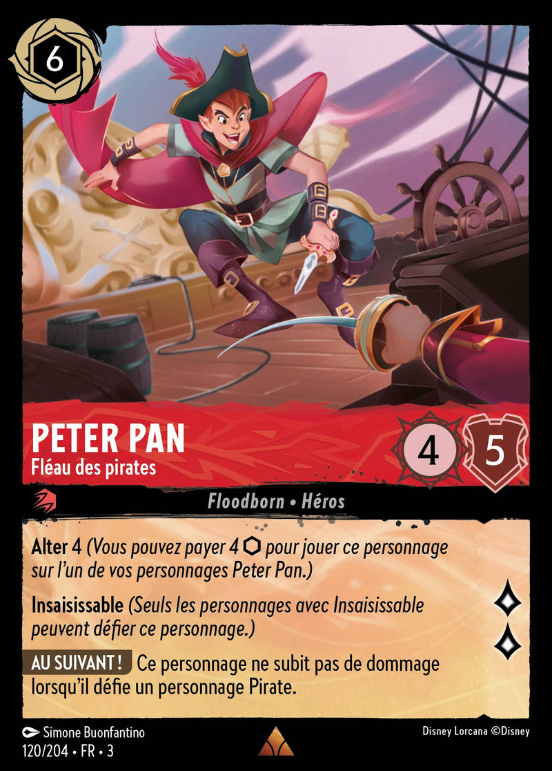 120/204 - Peter Pan - Fléau des pirates