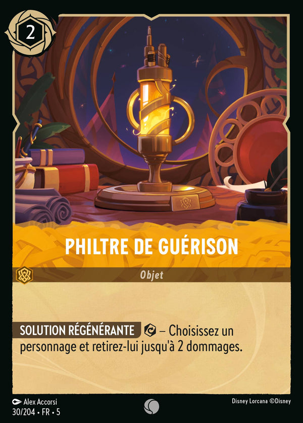 Philtre de guérison — Carte Disney Lorcana 30 Ciel Scintillant
