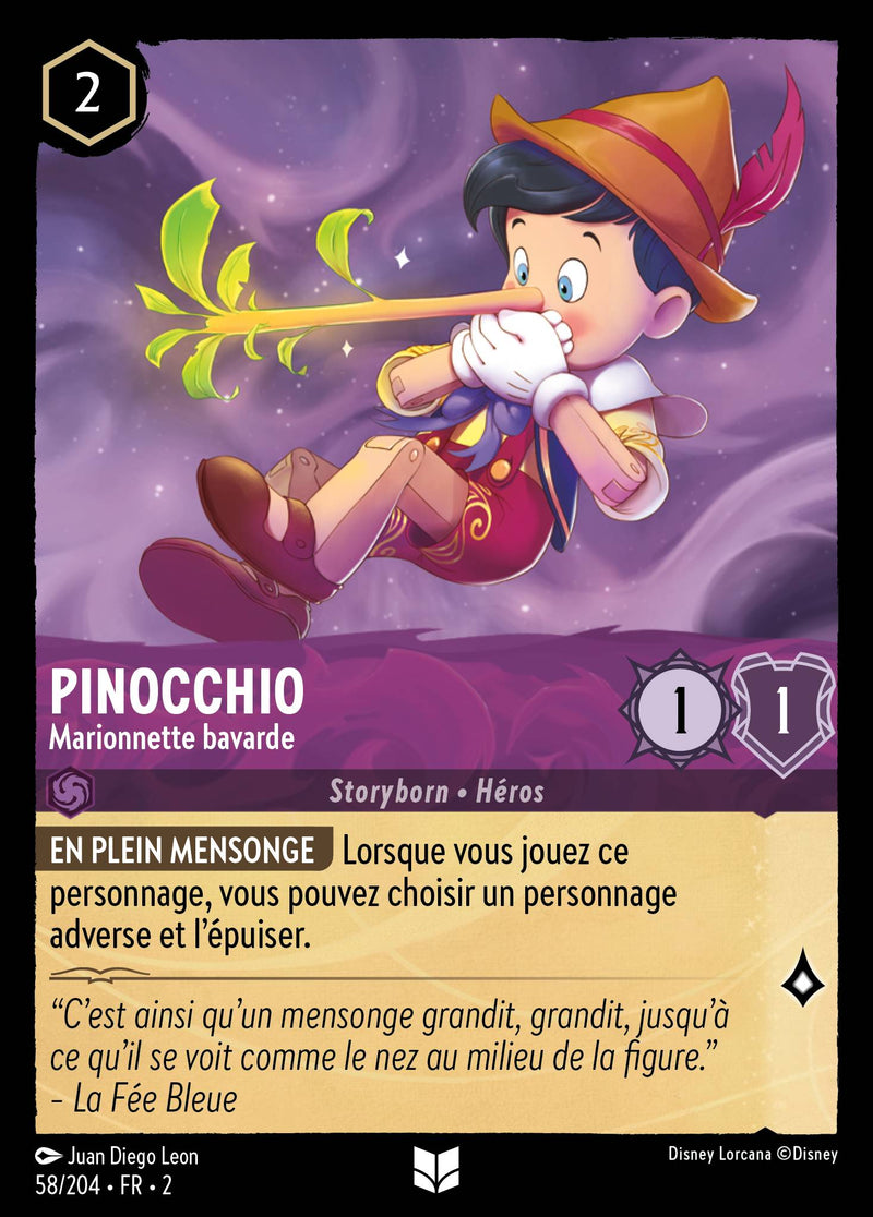 058/204 - Pinocchio - Marionnette bavarde