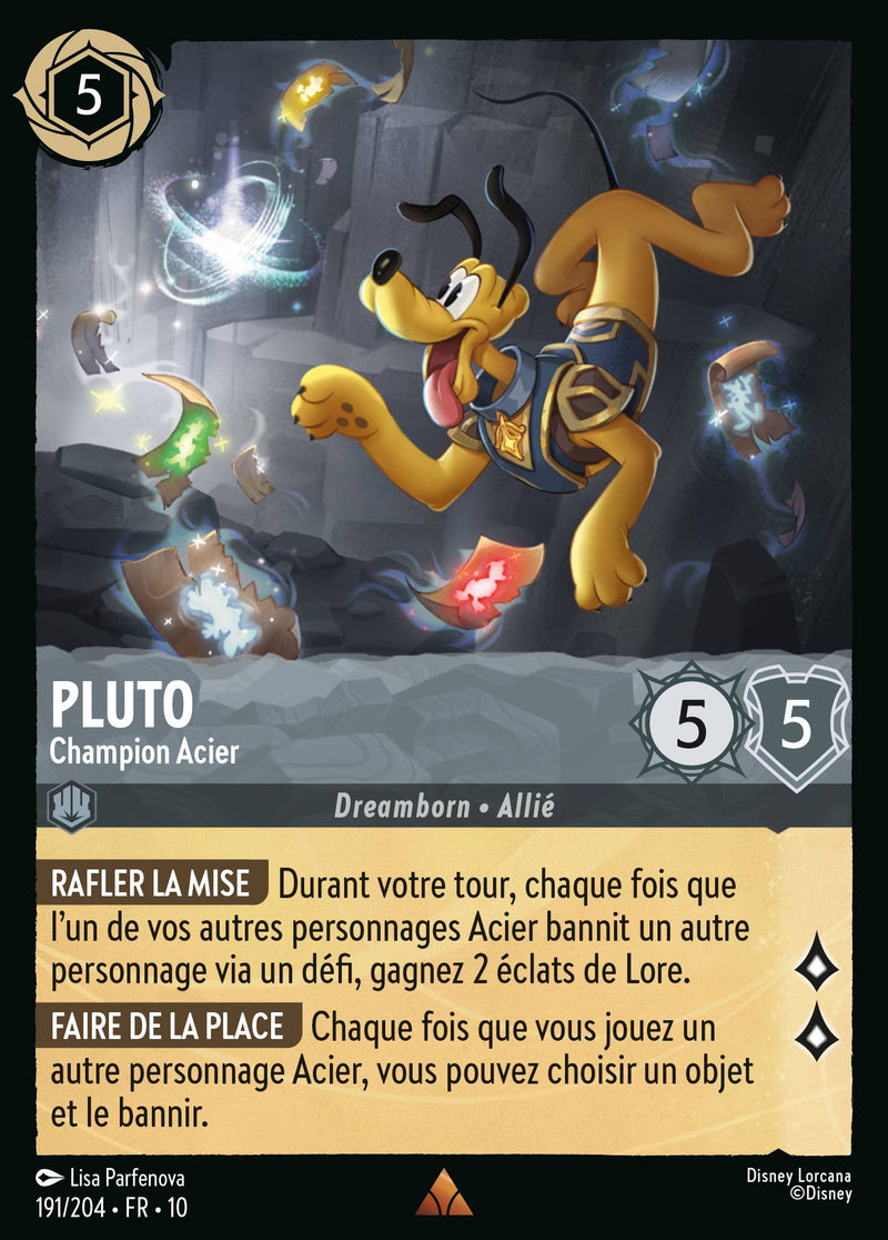 191/204 - Pluto - Champion Acier