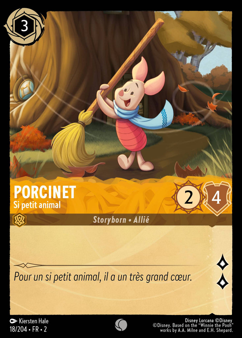 018/204 - Porcinet - Si petit animal