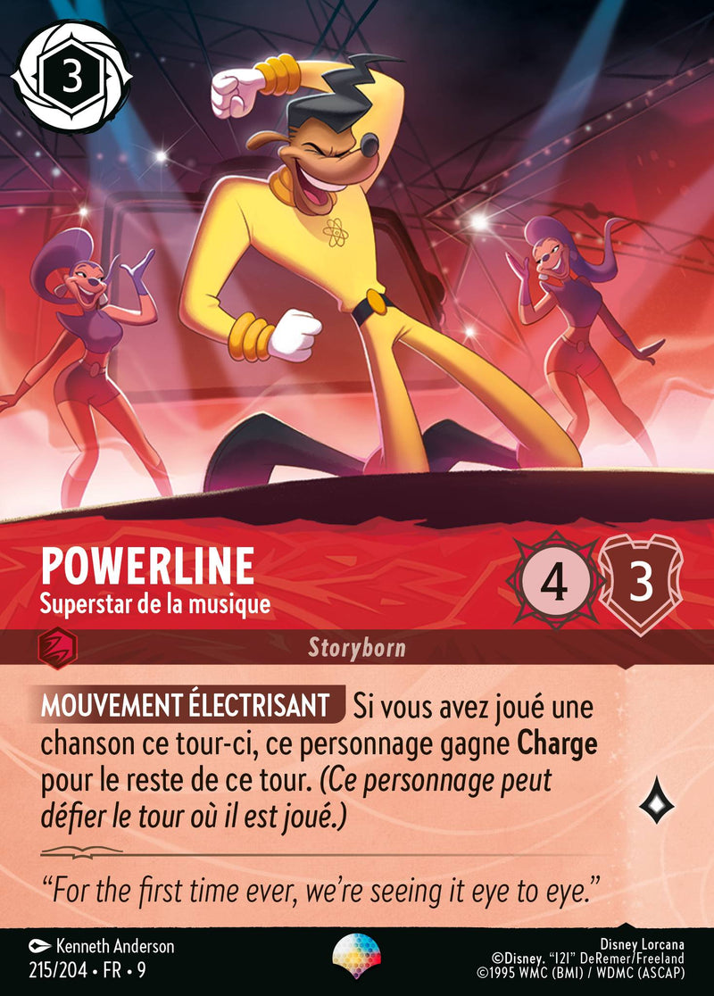 215/204 - Powerline - Superstar de la musique
