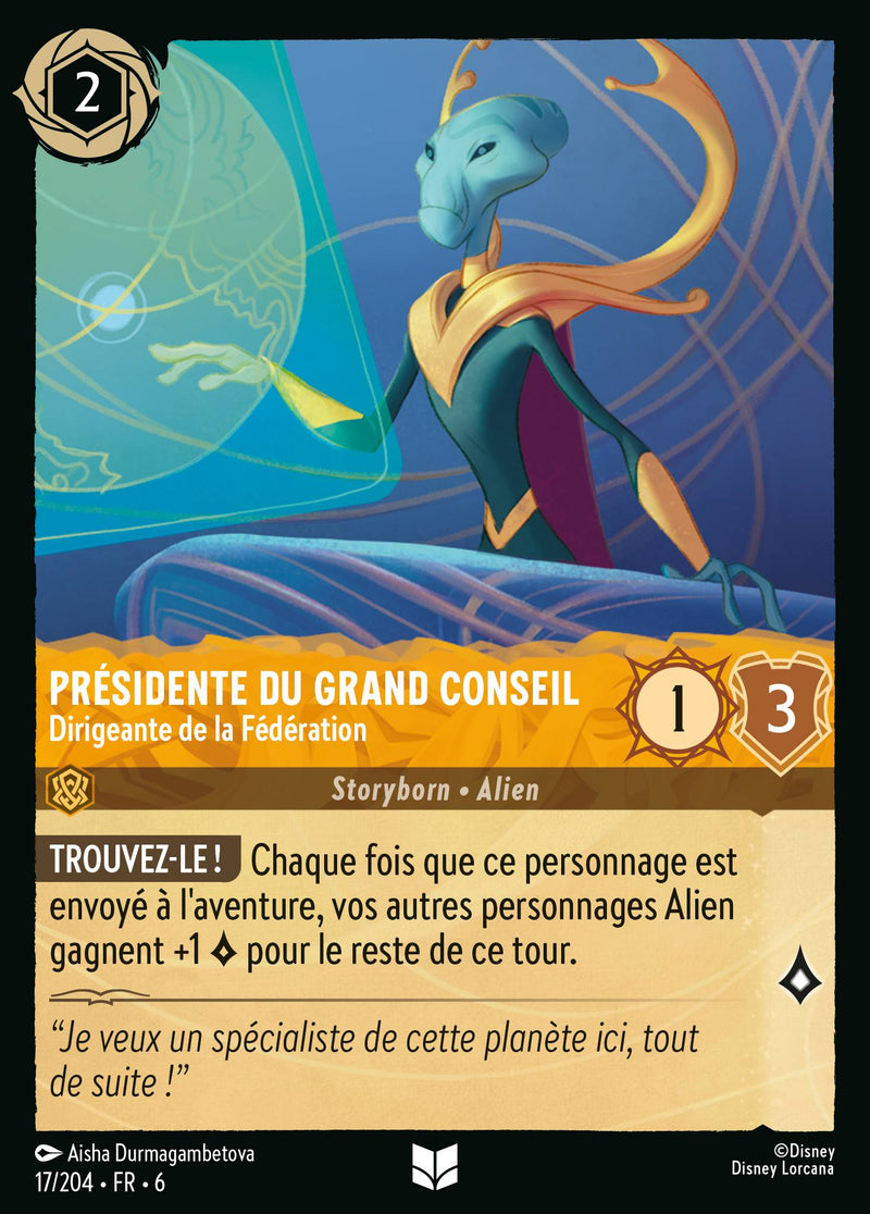 017/204 - Présidente du Grand Conseil - Dirigeante de la Fédération