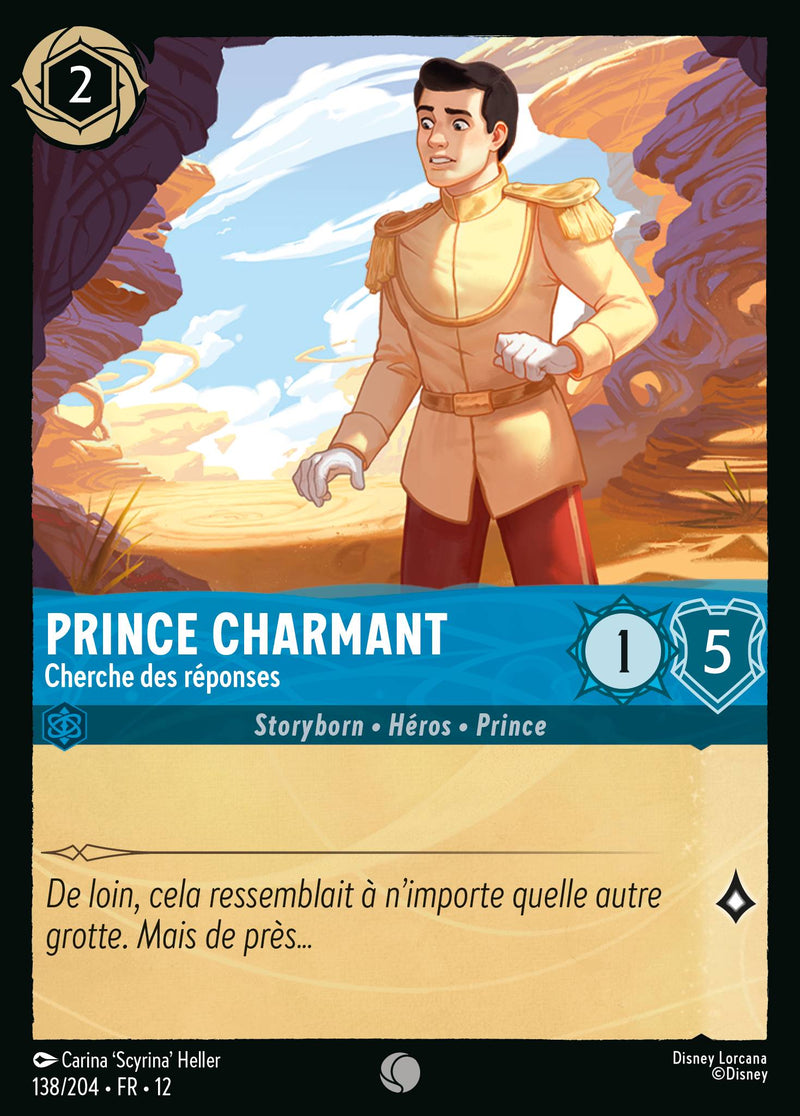 138/204 - Prince charmant - Cherche des réponses