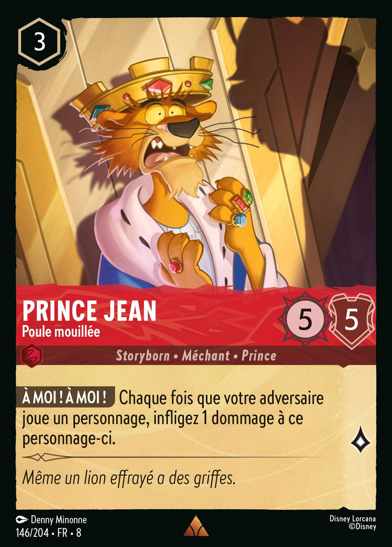146/204 - Prince Jean - Poule mouillée