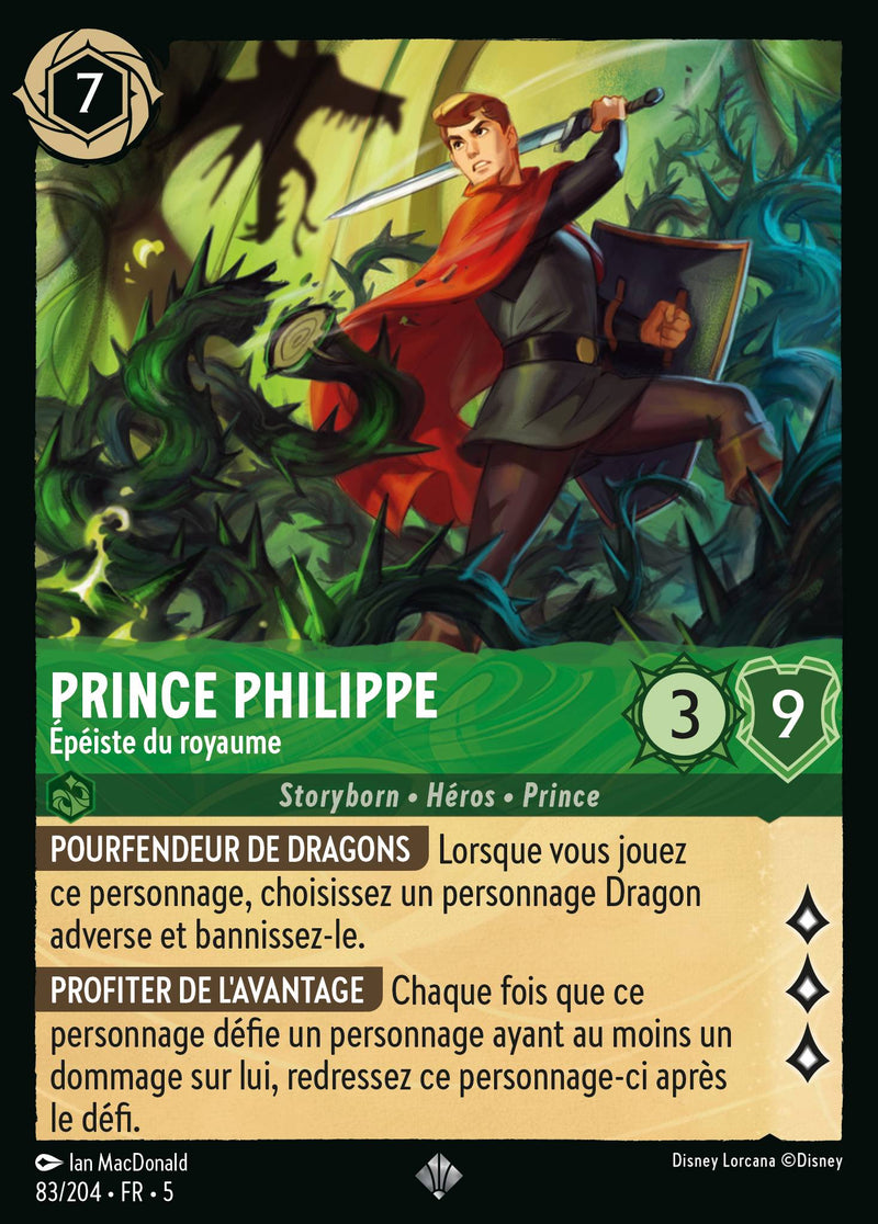 083/204 - Prince Philippe - Épéiste du royaume