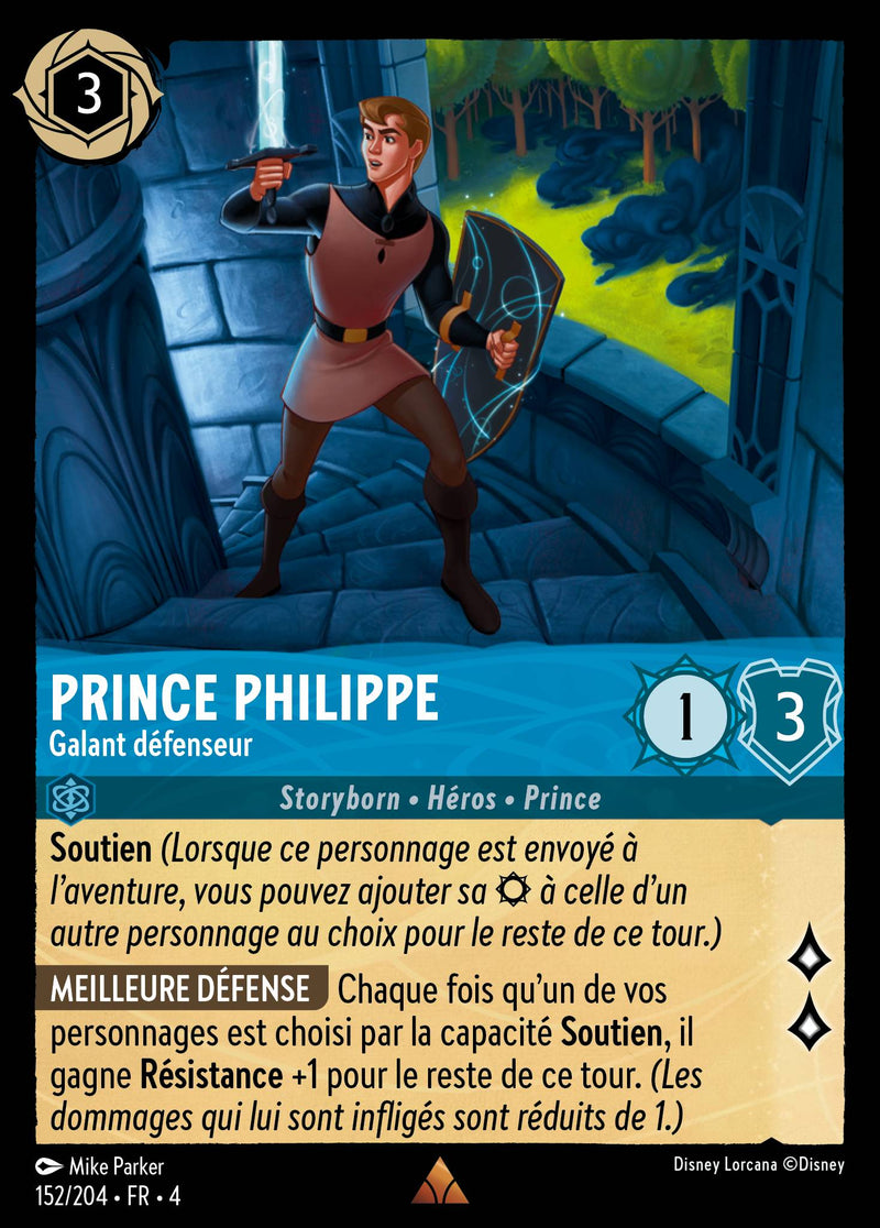 152/204 - Prince Philippe - Galant défenseur