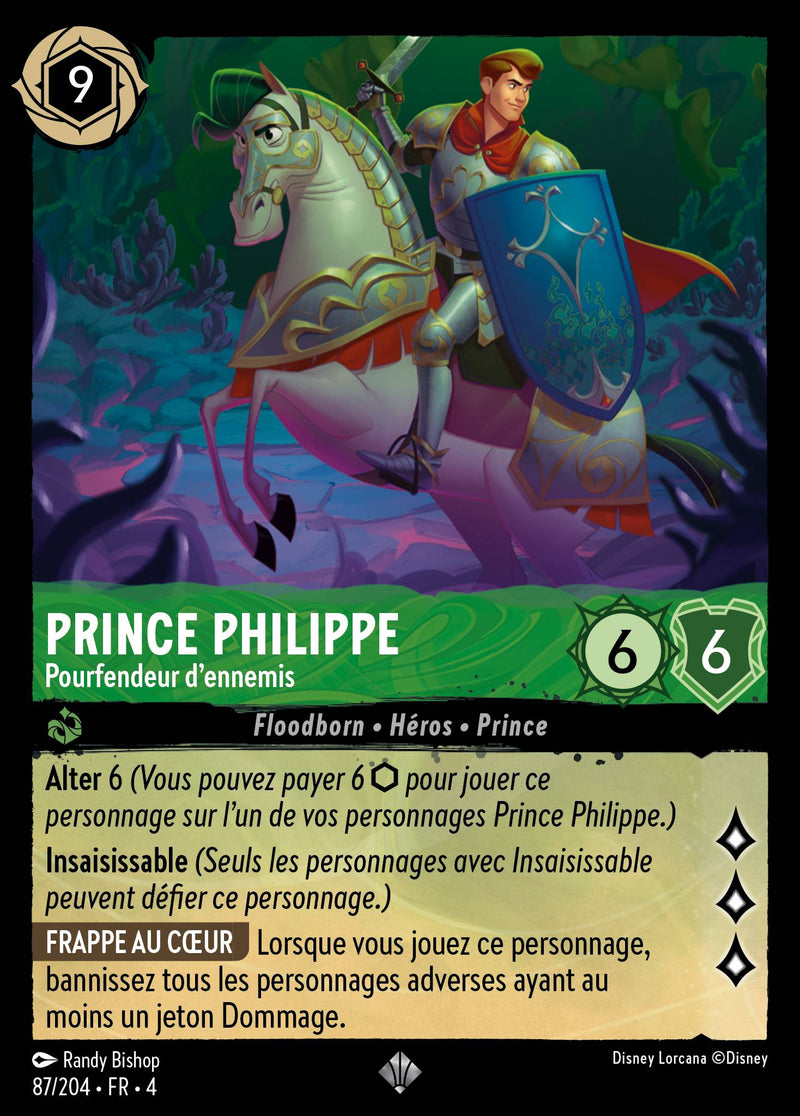 087/204 - Prince Philippe - Pourfendeur d'ennemis