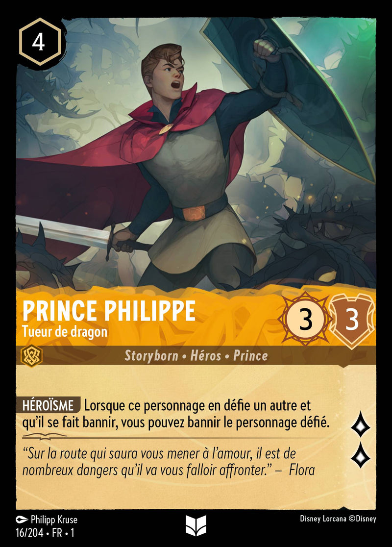 016/204 - Prince Philippe - Tueur de dragon