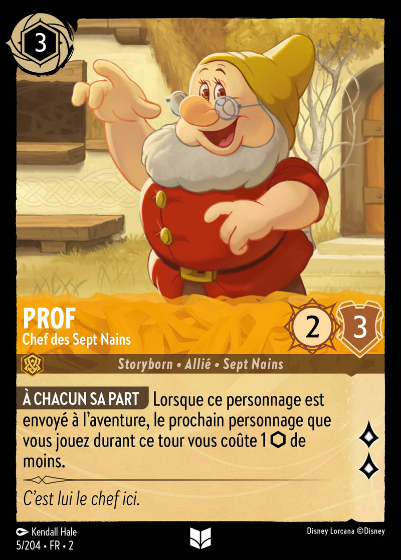 005/204 - Prof - Chef des Sept Nains