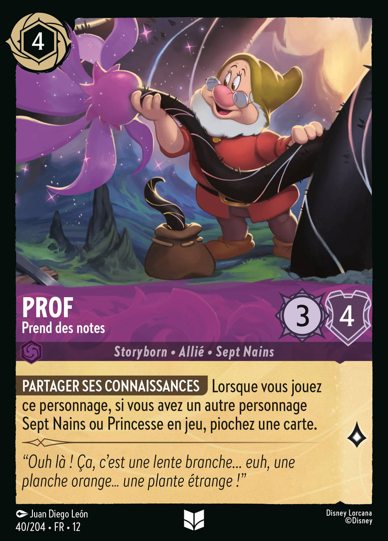 040/204 - Prof - Prend des notes