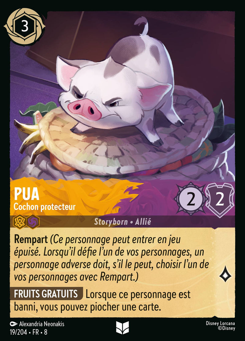 019/204 - Pua - Cochon protecteur