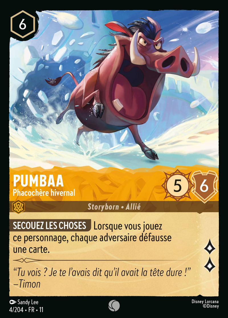 004/204 - Pumbaa - Phacochère hivernal
