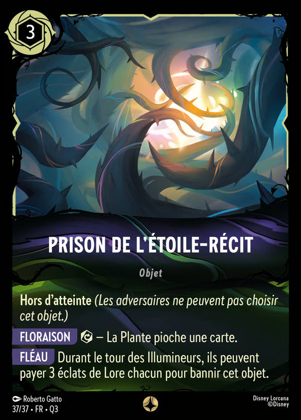 Prison de l'étoile-récit — Carte Disney Lorcana 37/37 Quête des Illumineurs: Équipe Miel à la Rescousse