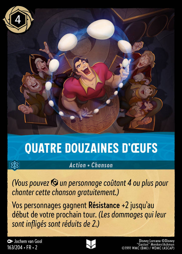 Quatre douzaines d'œufs — Carte Disney Lorcana 163 L'Ascension des Floodborn