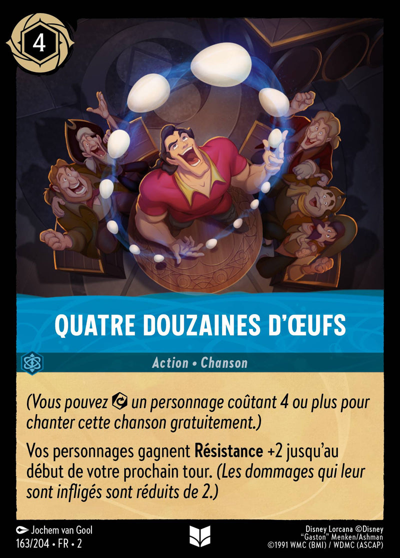 163/204 - Quatre douzaines d'œufs