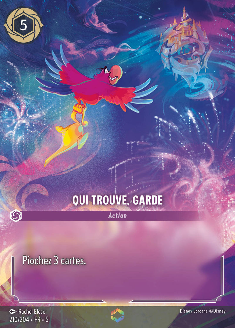 210/204 - Qui trouve, garde
