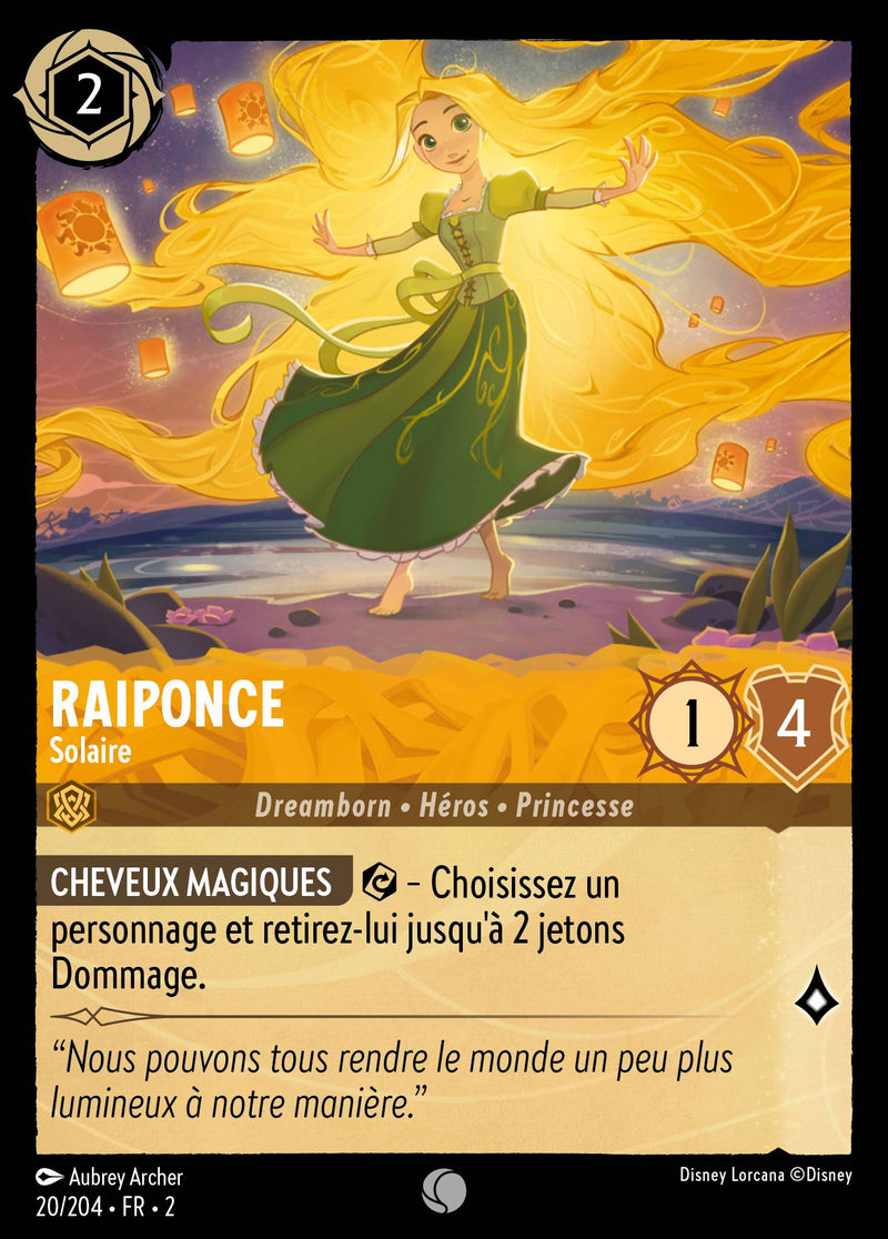 020/204 - Raiponce - Solaire