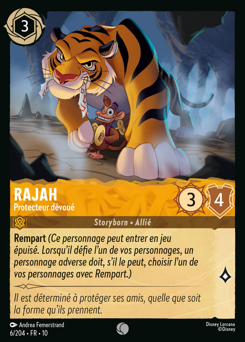 006/204 - Rajah - Protecteur dévoué