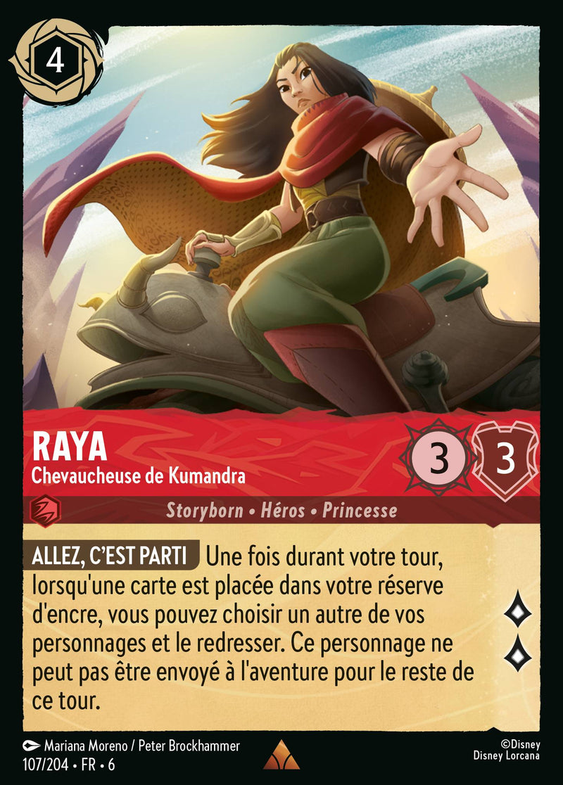 107/204 - Raya - Chevaucheuse de Kumandra