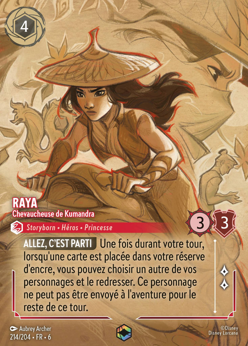 214/204 - Raya - Chevaucheuse de Kumandra