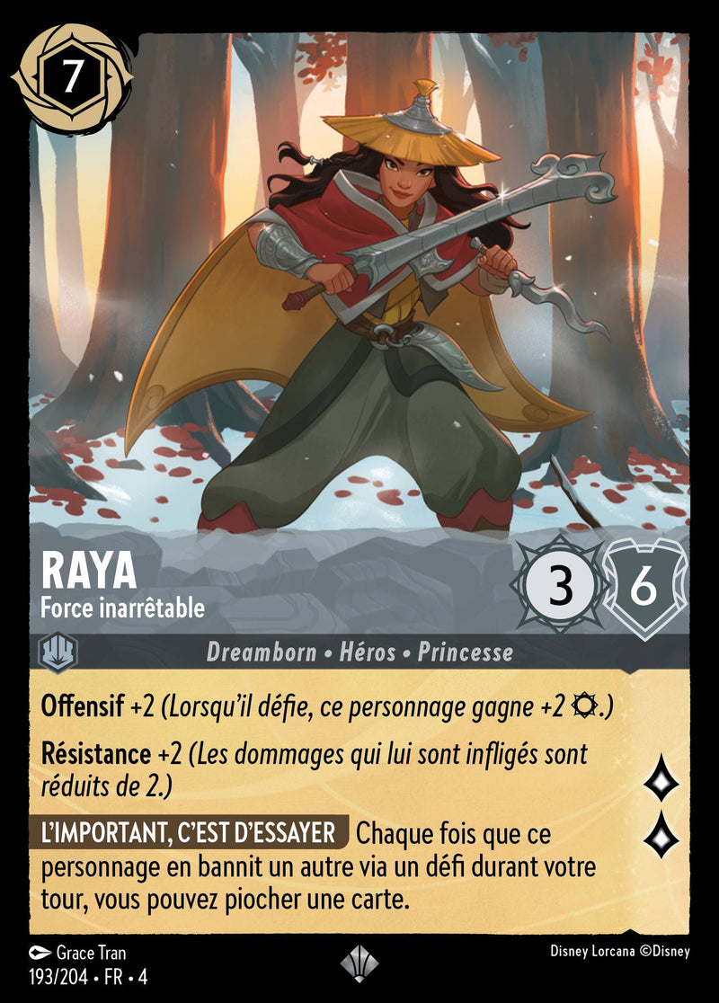 193/204 - Raya - Force inarrêtable