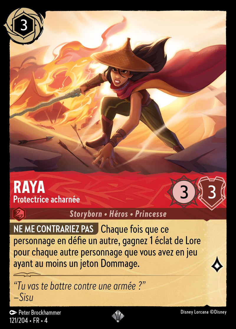 121/204 - Raya - Protectrice acharnée