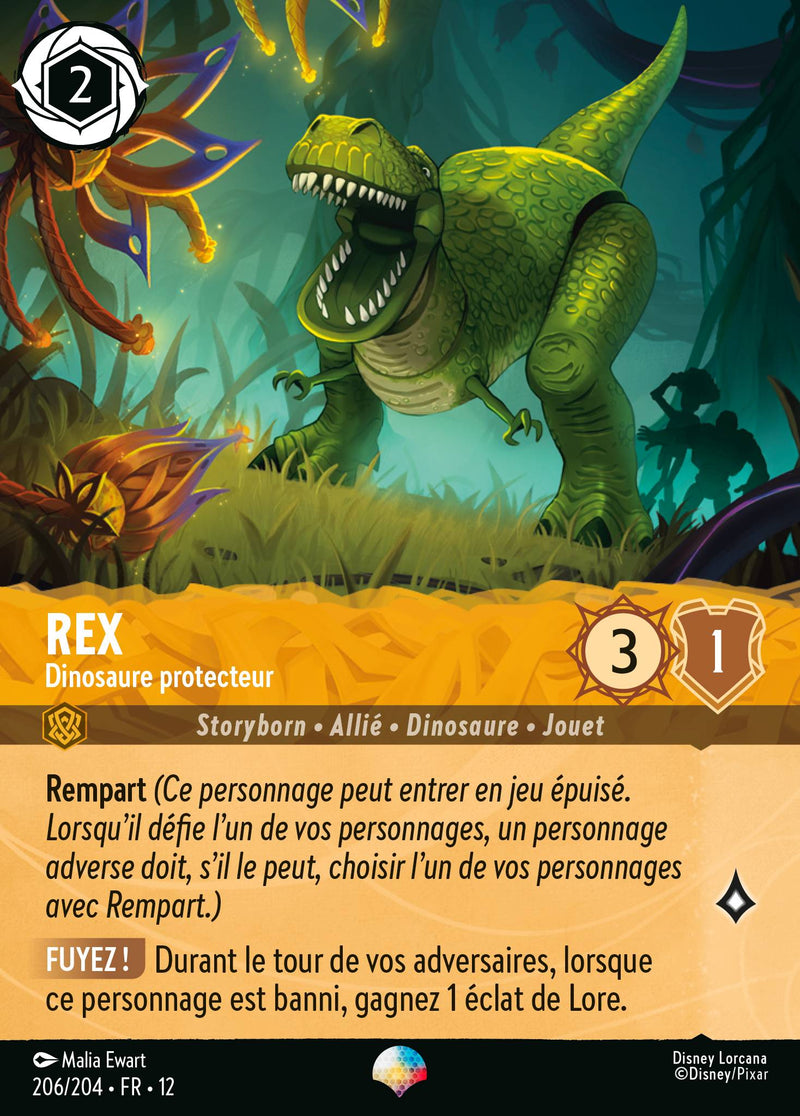 206/204 - Rex - Dinosaure protecteur