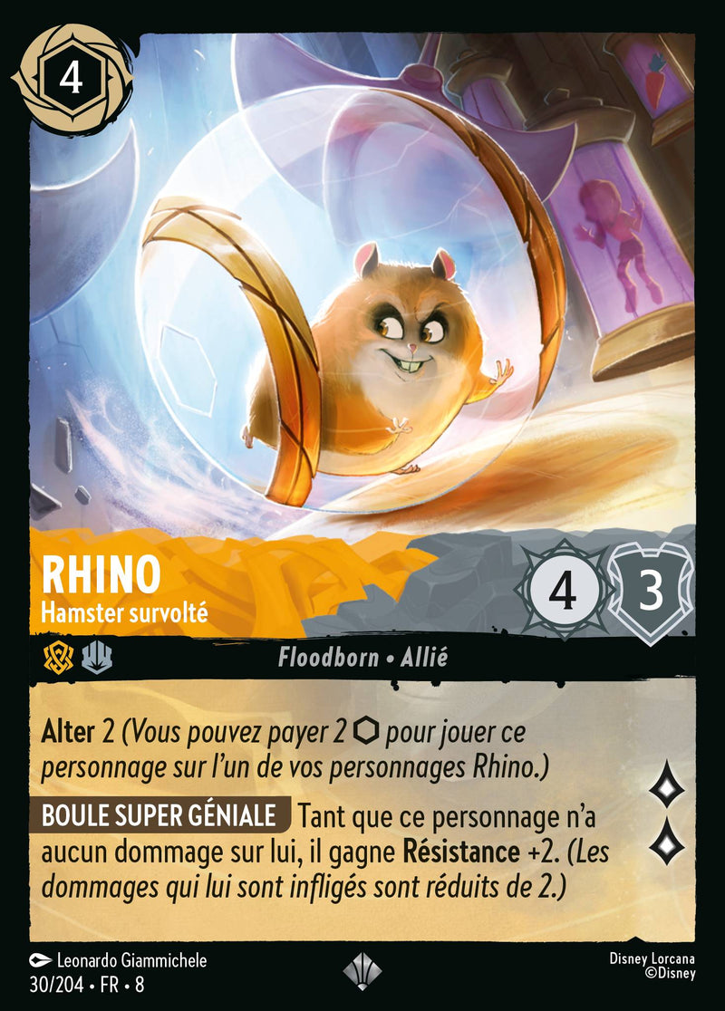 030/204 - Rhino - Hamster survolté