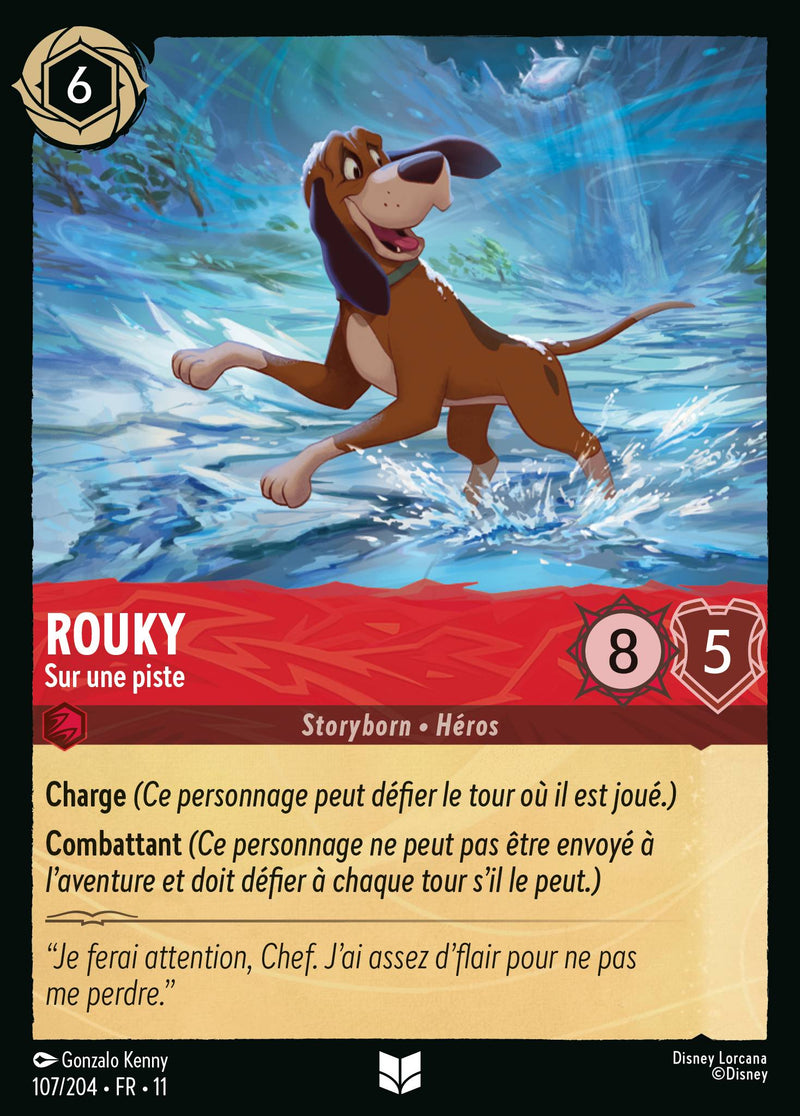 107/204 - Rouky - Sur une piste