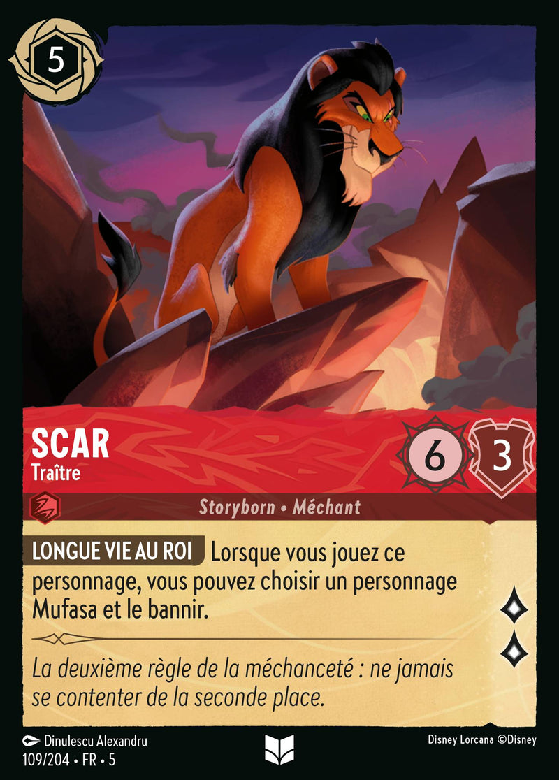 109/204 - Scar - Traître