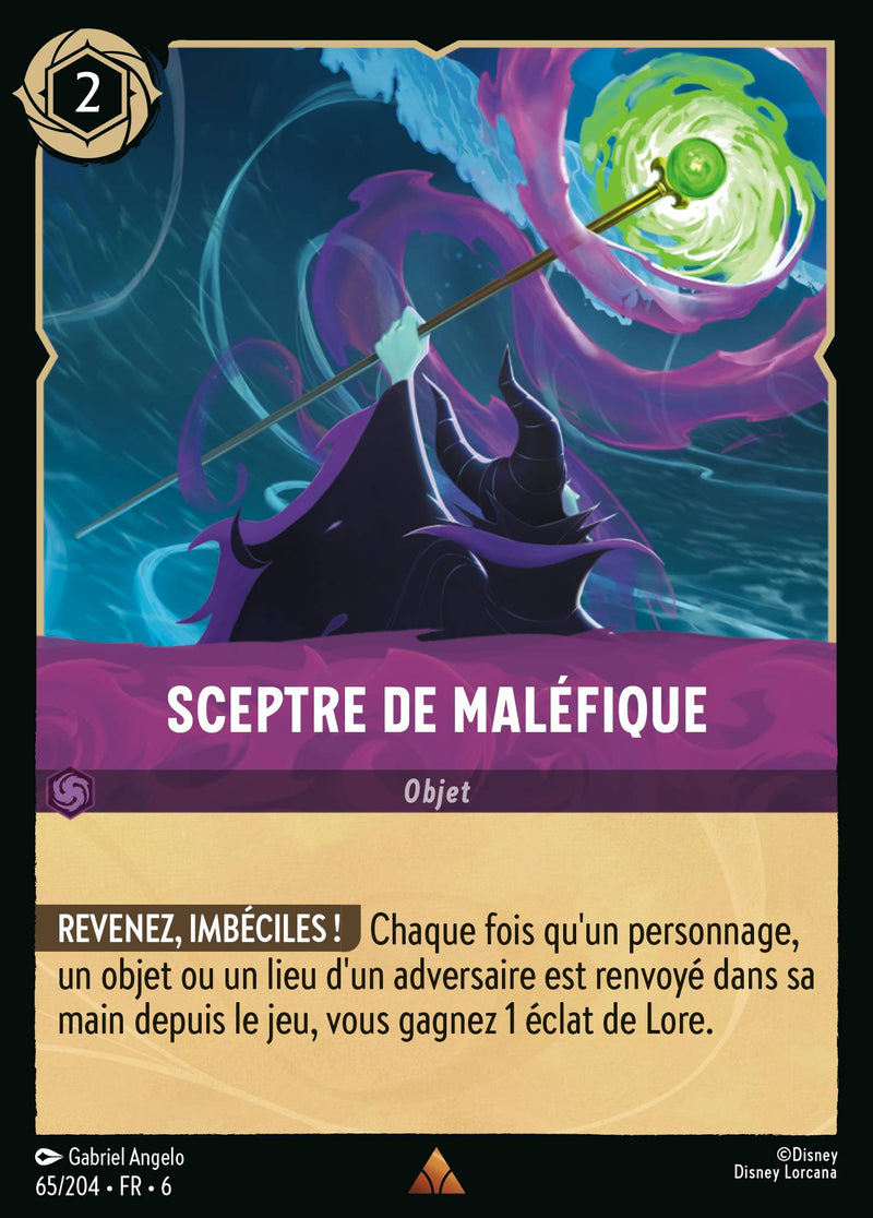 065/204 - Sceptre de Maléfique