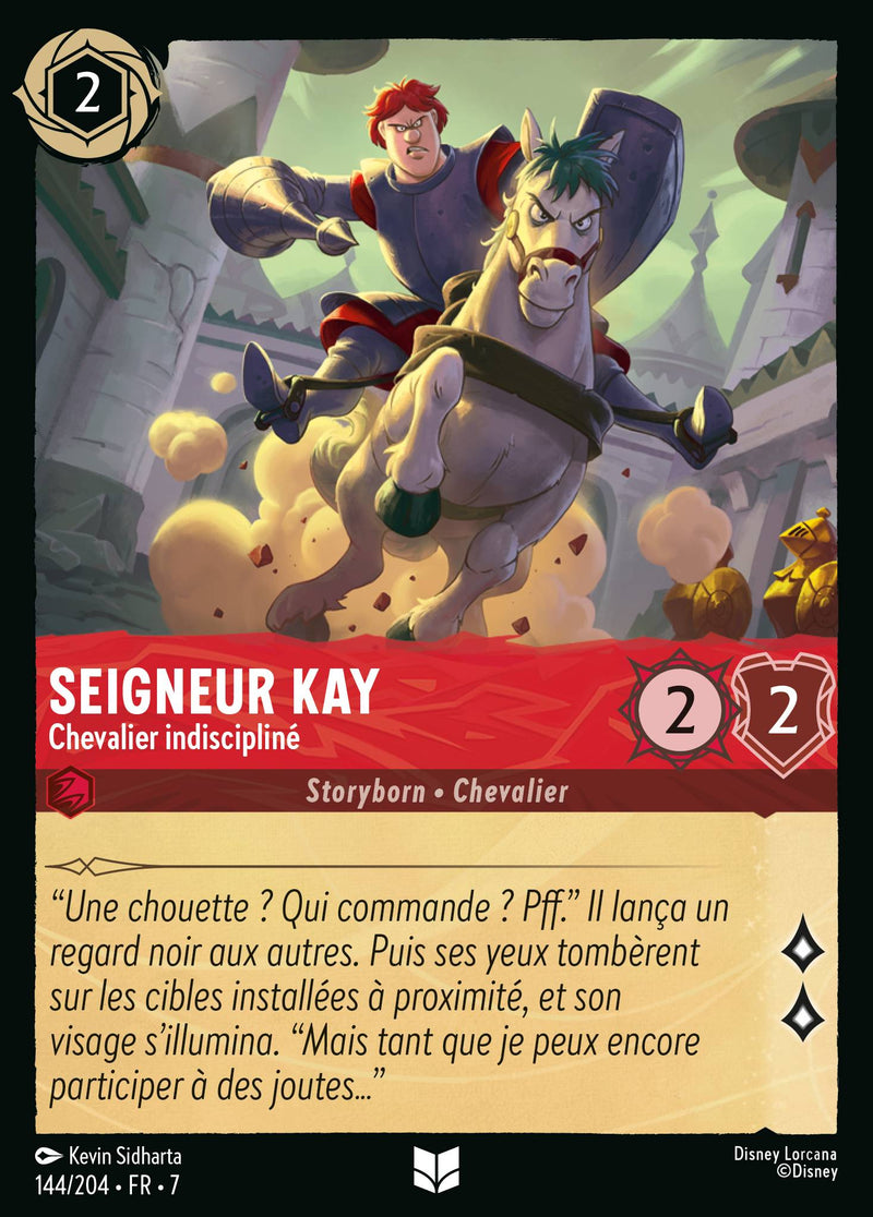 144/204 - Seigneur Kay - Chevalier indiscipliné