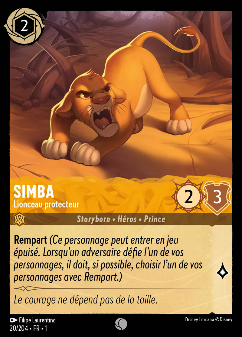 020/204 - Simba - Lionceau protecteur