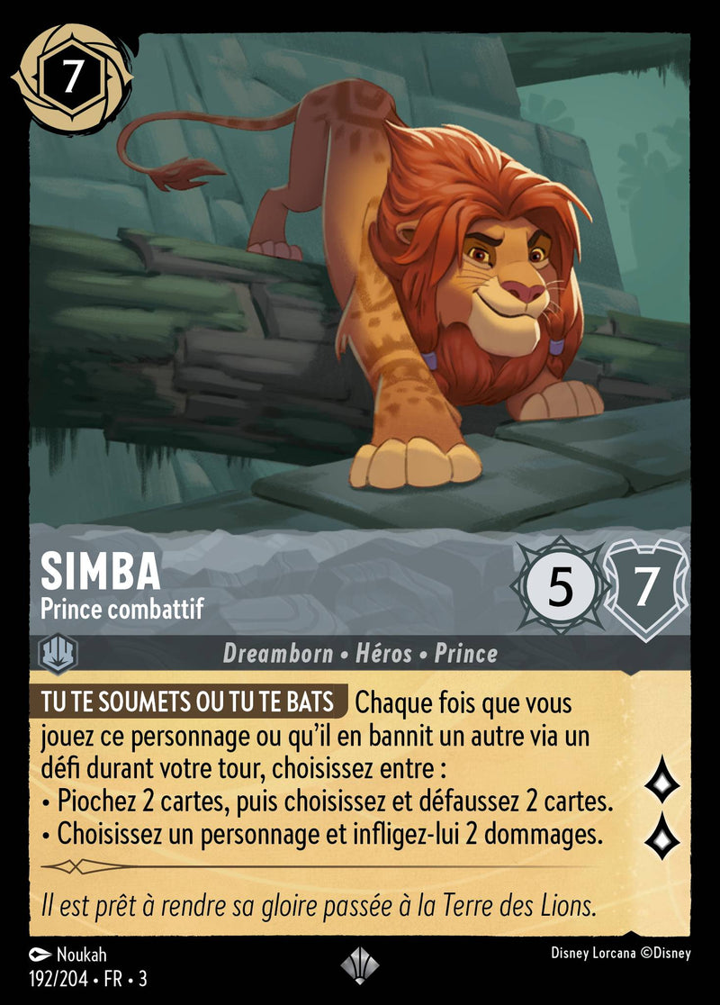 192/204 - Simba - Prince combattif