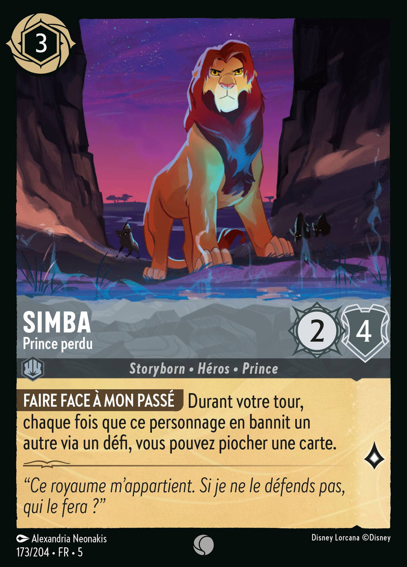 173/204 - Simba - Prince perdu