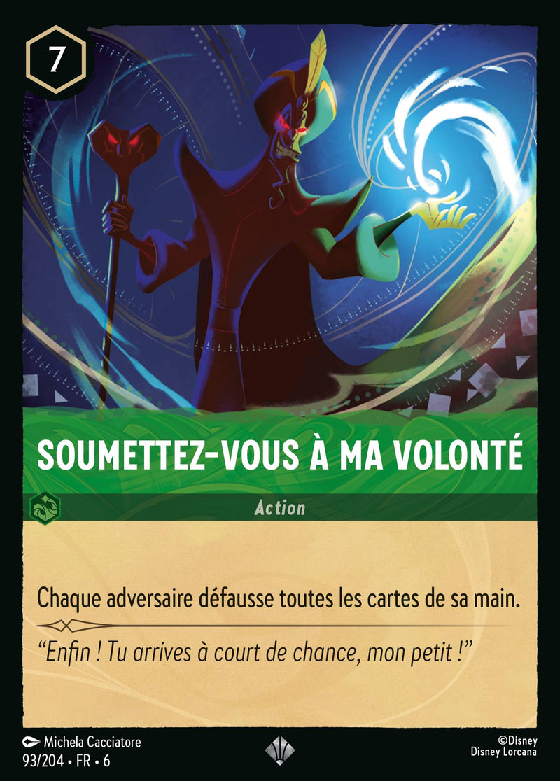 093/204 - Soumettez-vous à ma volonté
