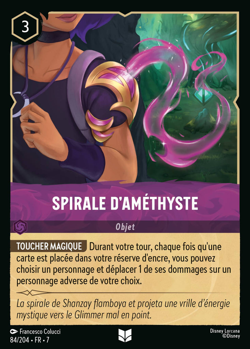 084/204 - Spirale d'améthyste