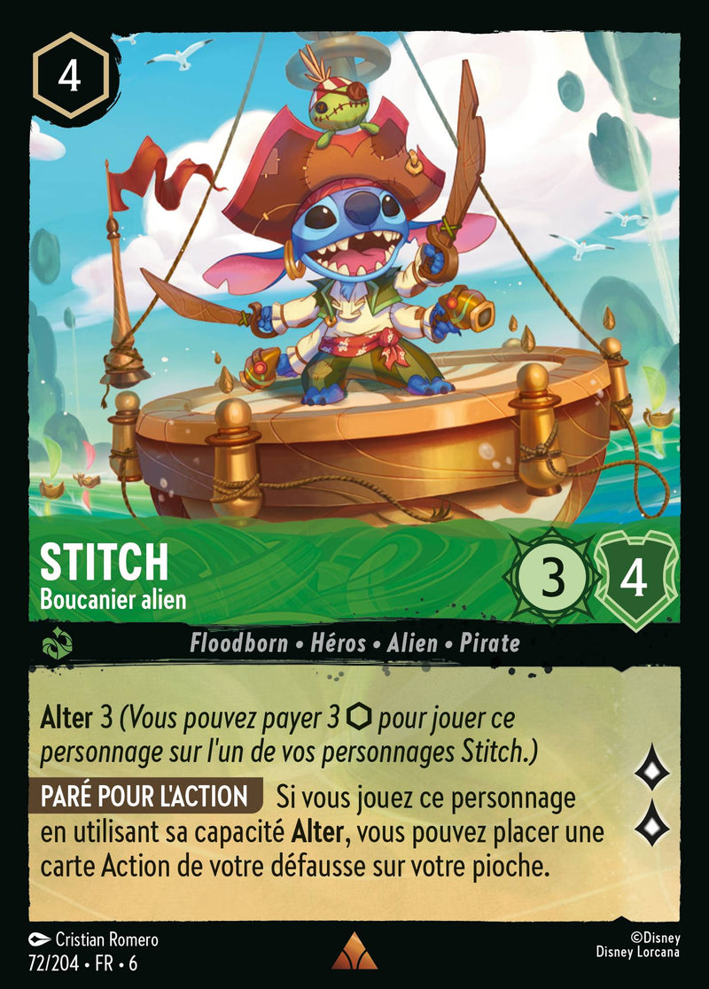 072/204 - Stitch - Boucanier alien