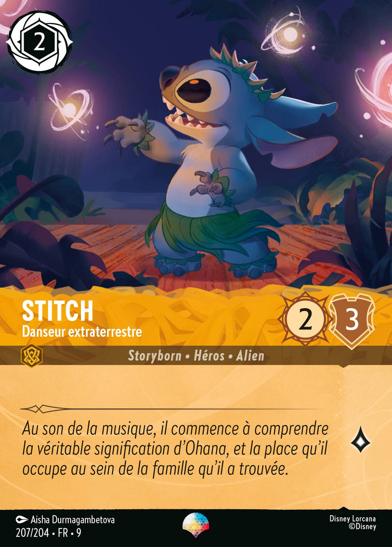 207/204 - Stitch - Danseur extraterrestre