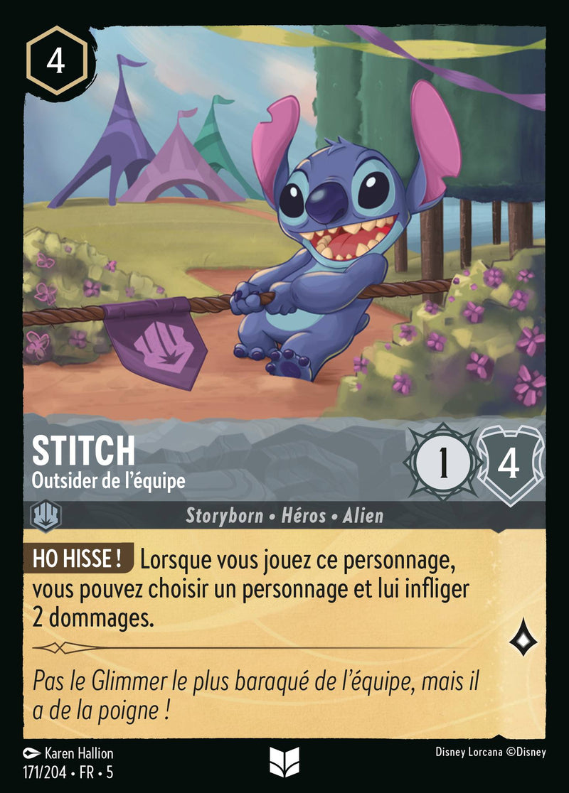 171/204 - Stitch - Outsider de l'équipe