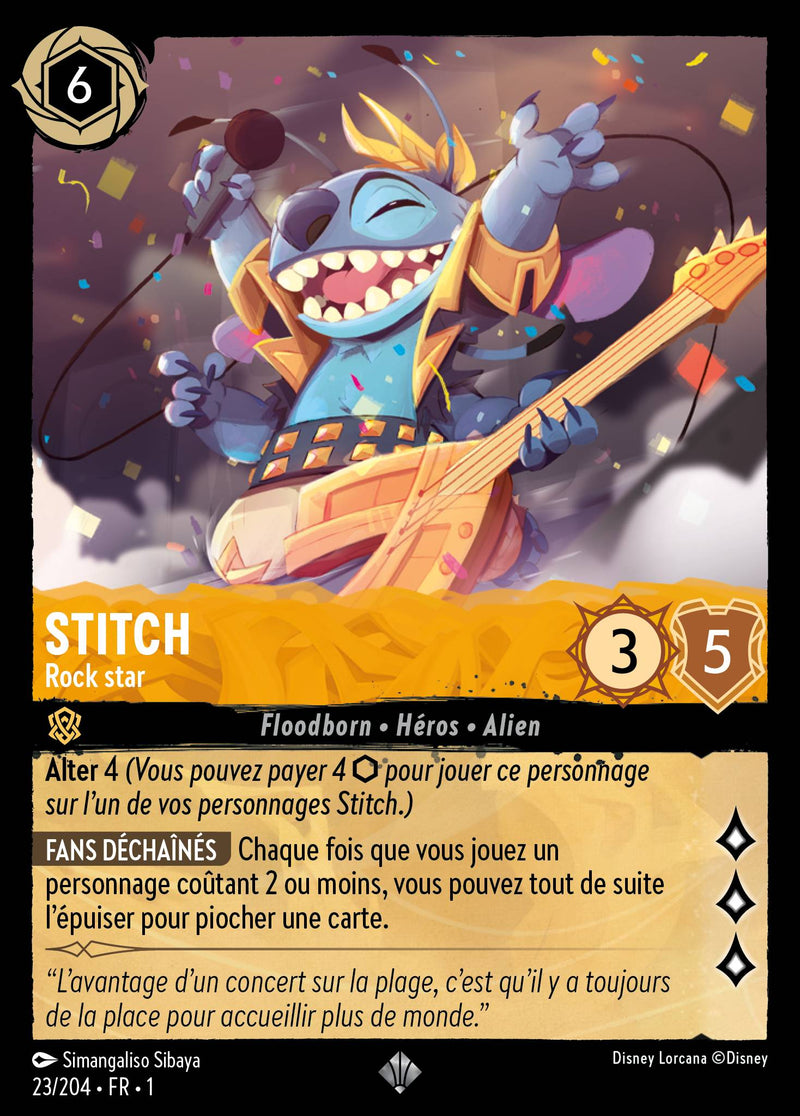023/204 - Stitch - Rock star